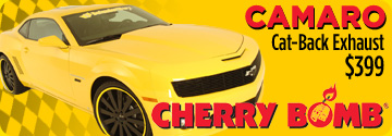 Cherry Bomb Camaro Cat-Back Exhaust